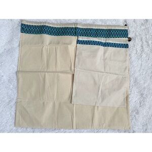 Tory Burch Canvas Dust Bags Bundle